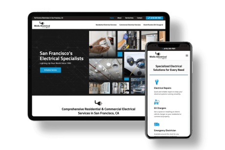 graphical user interface, website