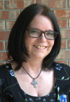 a person wearing glasses