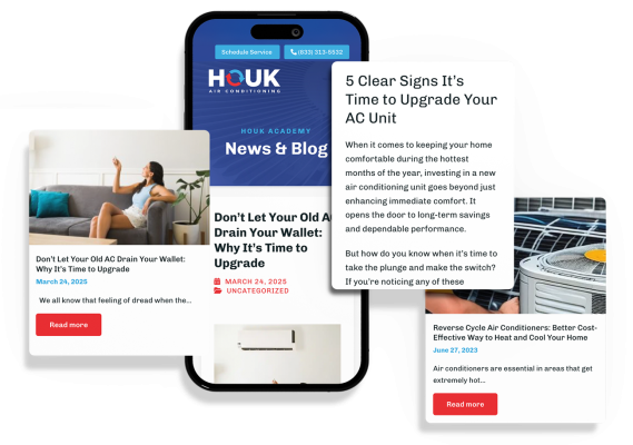 Home Service Content Marketing