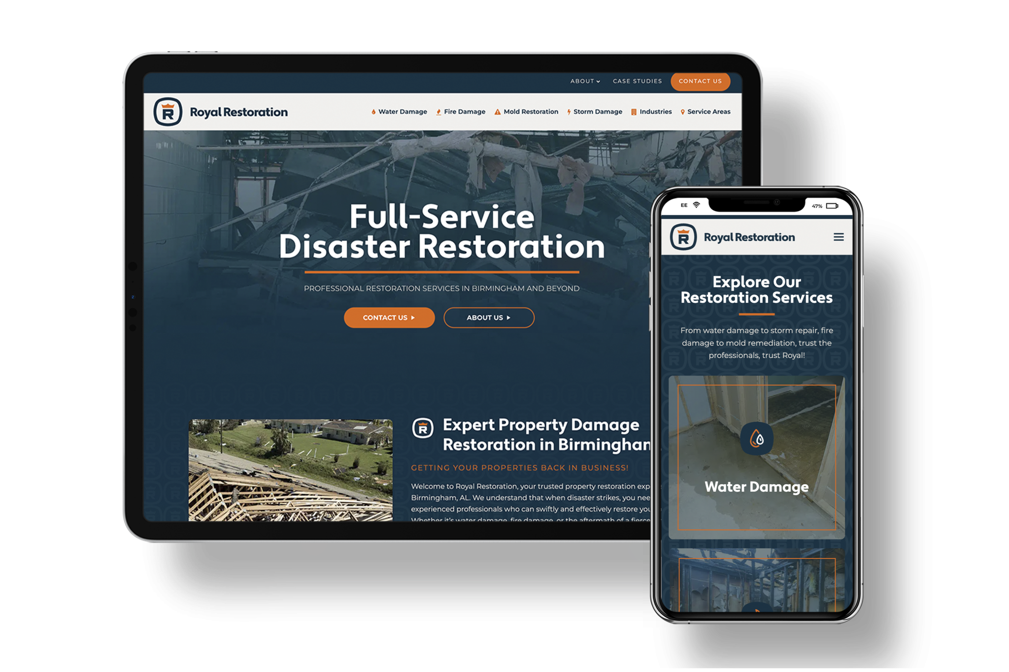 graphical user interface, website