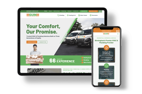 graphical user interface, website