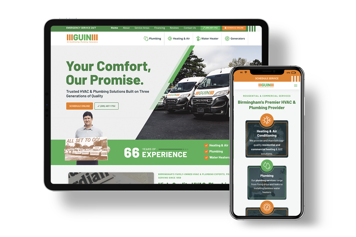 graphical user interface, website
