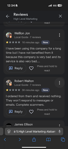 More fake review examples - panel 4