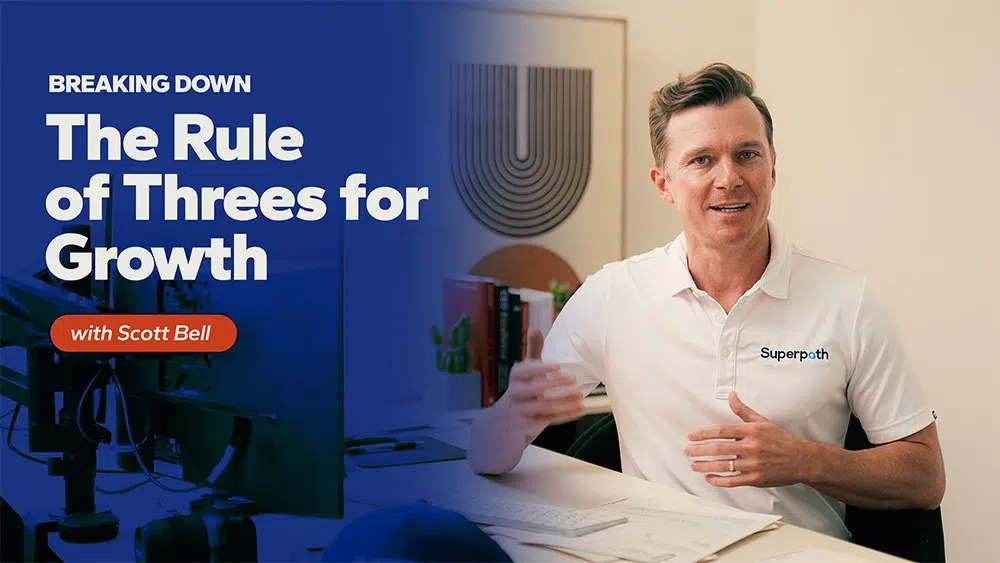 Learn from Scott Use the Rule of 3s To Scale Your Business