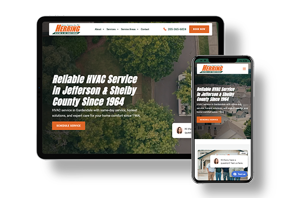Herring Heating And Air Conditioning Portfolio Image