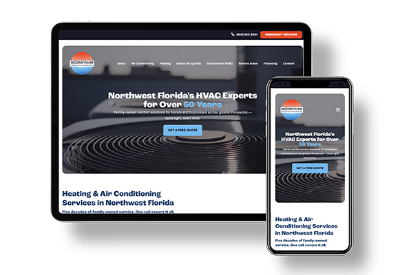 Mooneyham Heating & Air Conditioning Portfolio Image