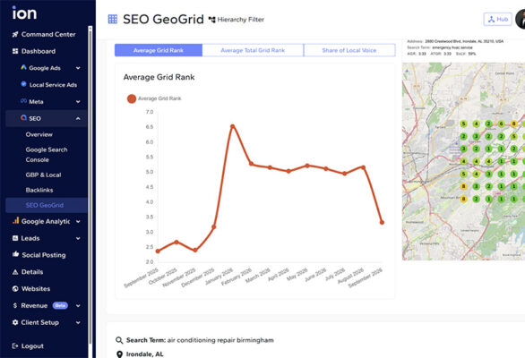 ION Helps Contractors Monitor Google Business Profile Visibility